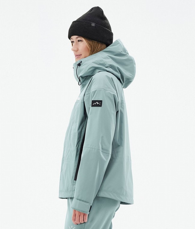 Women Dope Ranger Light W Outdoor Jackets Green | ZQDOYBV-75