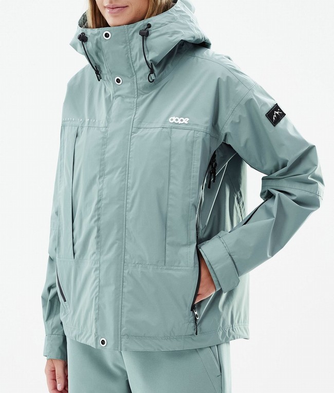 Women Dope Ranger Light W Outdoor Jackets Green | ZQDOYBV-75