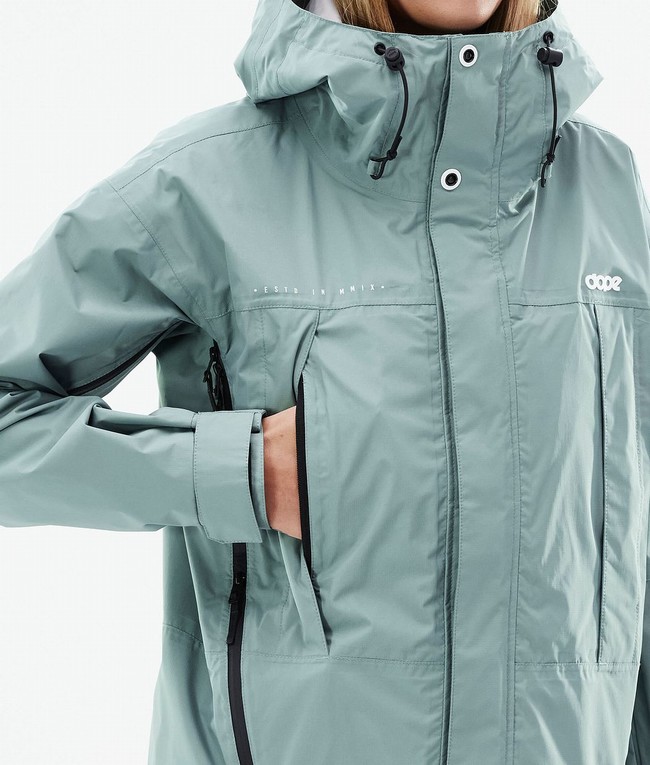 Women Dope Ranger Light W Outdoor Jackets Green | ZQDOYBV-75