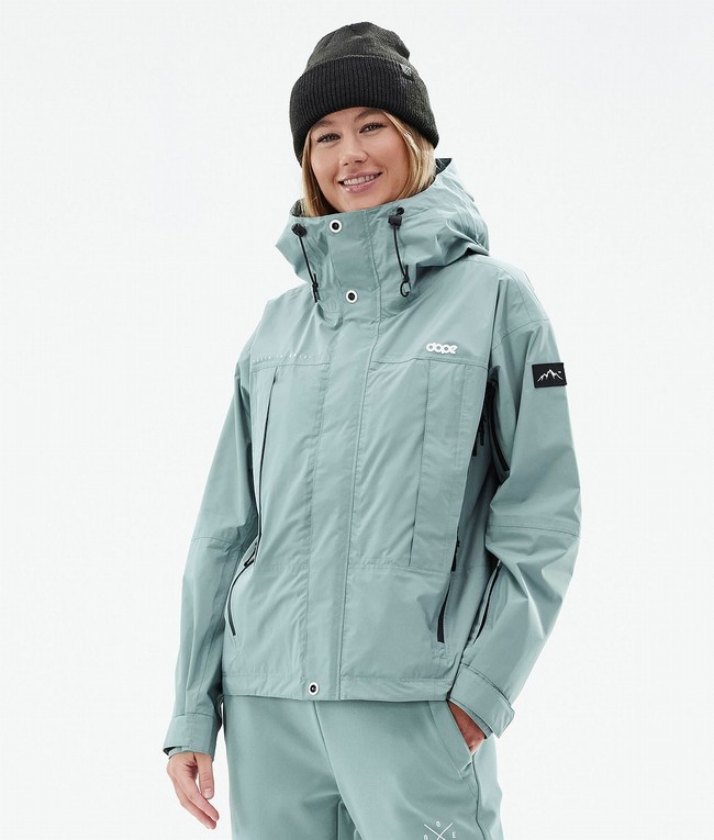 Women Dope Ranger Light W Outdoor Jackets Green | ZQDOYBV-75