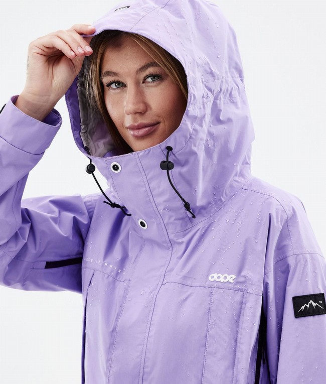 Women Dope Ranger Light W Outdoor Jackets Purple | BHWJVLY-34