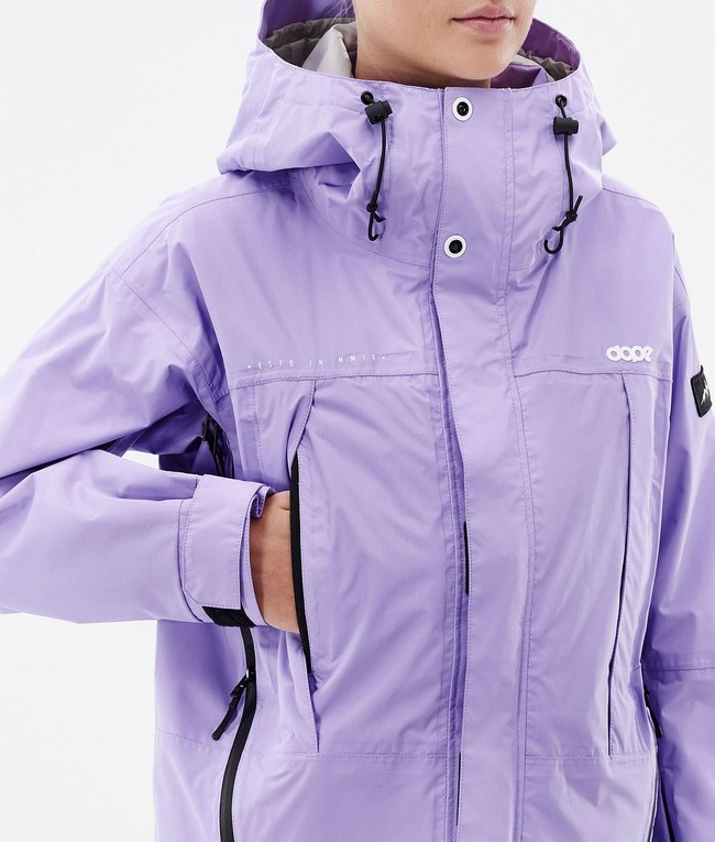 Women Dope Ranger Light W Outdoor Jackets Purple | BHWJVLY-34