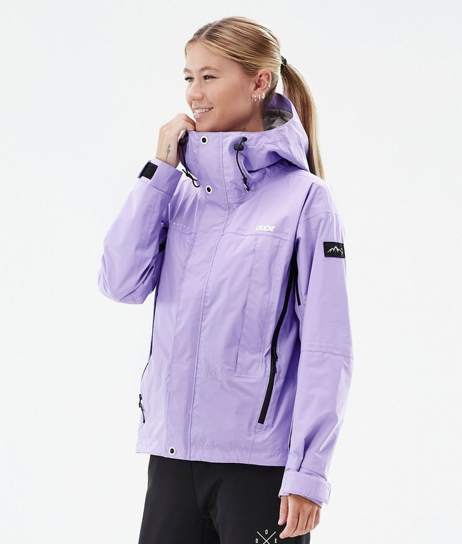 Women Dope Ranger Light W Outdoor Jackets Purple | BHWJVLY-34