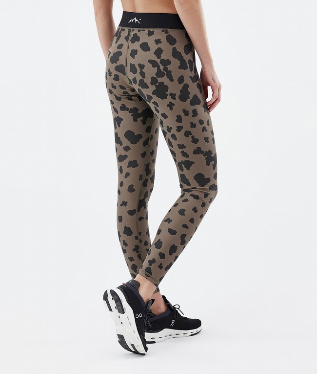 Women Dope Razor Leggings Black / Grey | VDYTACN-10