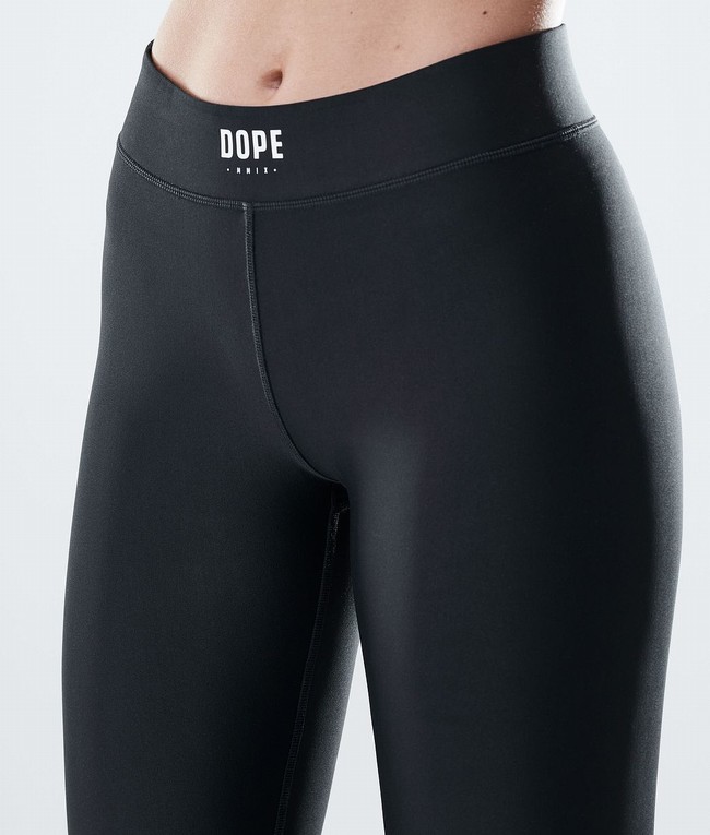 Women Dope Razor Leggings Black | XYRFGMV-83