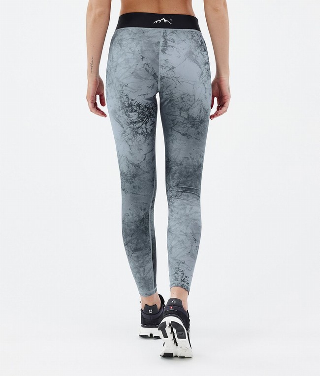 Women Dope Razor Leggings Grey | UTEJNZW-34