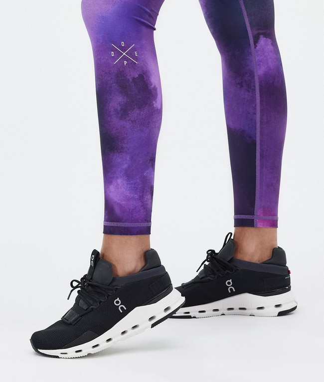 Women Dope Razor Leggings Purple | VSLIMYZ-35