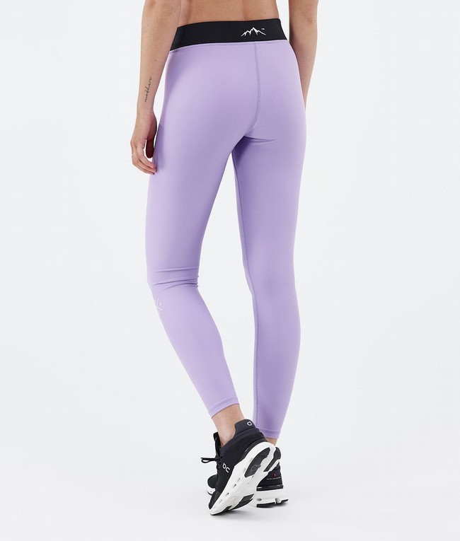 Women Dope Razor Leggings Purple | XTMEKOJ-20