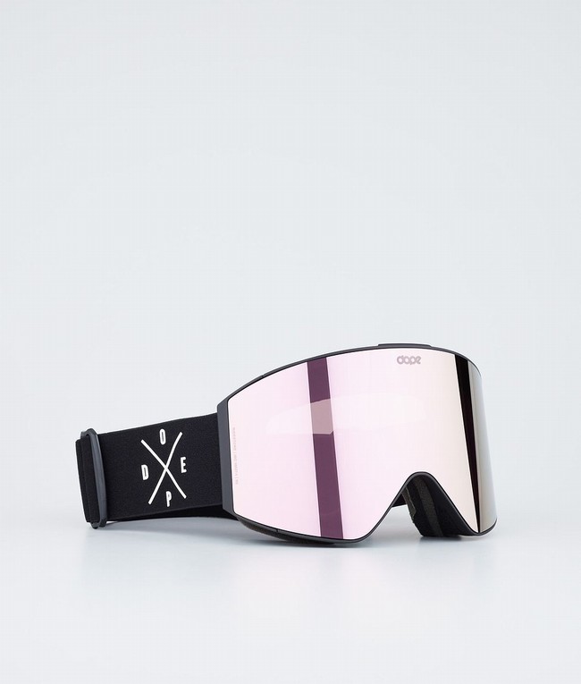 Women Dope Sight Snow Goggles Black | UHZRBDO-34