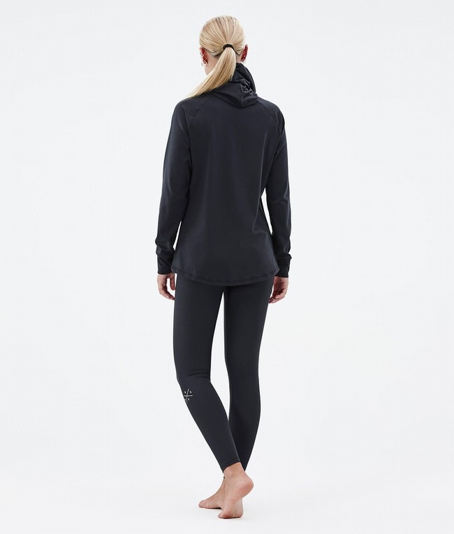 Women Dope Snuggle W 2022 Base Layer Black | ZFPSGNC-91