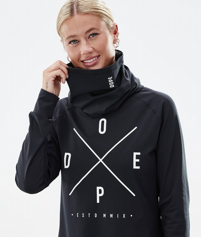 Women Dope Snuggle W 2022 Base Layer Black | TUOKVIY-16