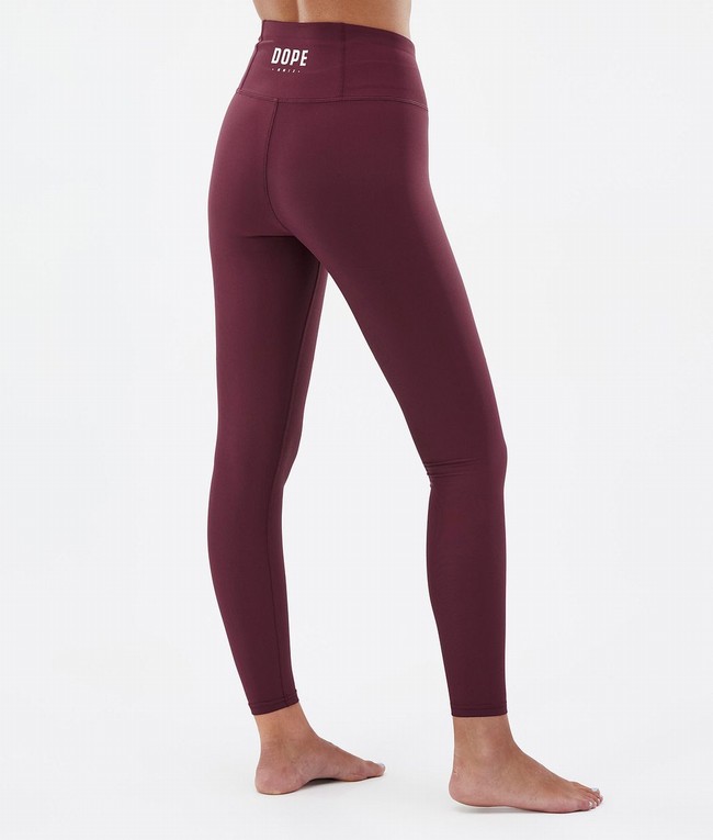 Women Dope Snuggle W 2022 Base Layer Burgundy | YMKSFRH-82