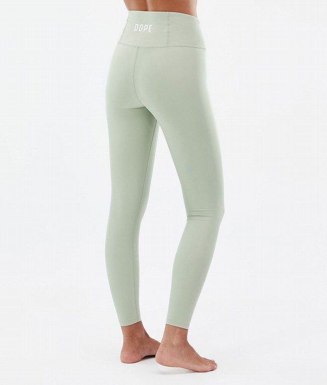 Women Dope Snuggle W 2022 Base Layer Green | KSMVRUF-83