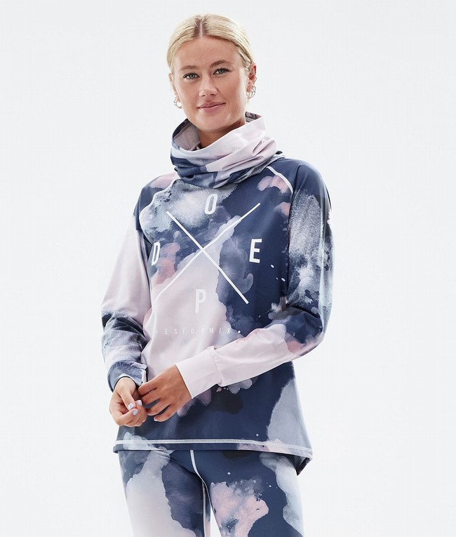 Women Dope Snuggle W 2022 Base Layer Pink / Navy | SORETBQ-93