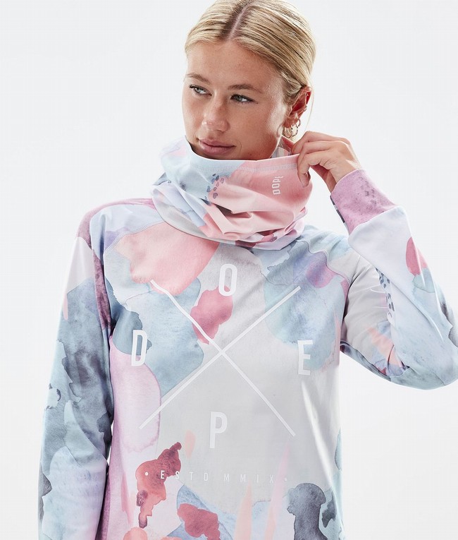 Women Dope Snuggle W 2022 Base Layer White / Pink | NHDGVSR-52