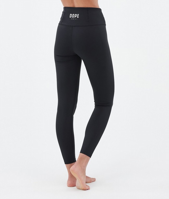 Women Dope Snuggle W Base Layer Black | SPIETYJ-83