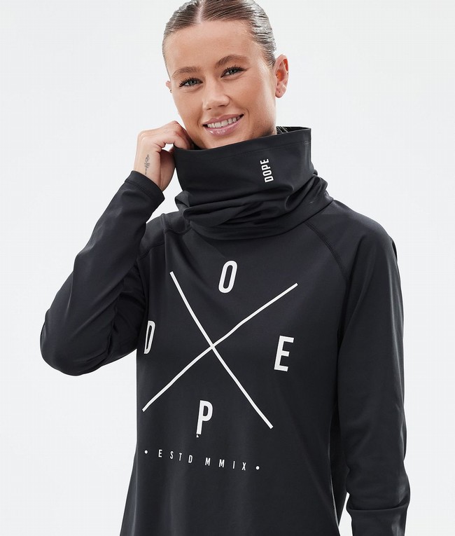 Women Dope Snuggle W Base Layer Black | WDYMHPK-13