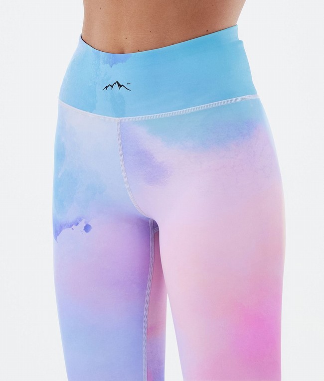 Women Dope Snuggle W Base Layer Blue / Pink | HFQGNEM-89