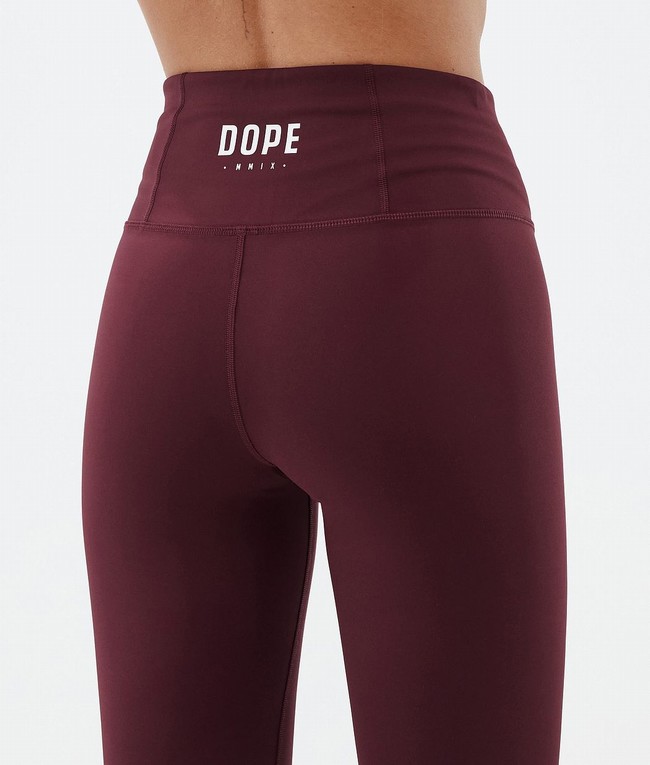 Women Dope Snuggle W Base Layer Burgundy | WKBPQUS-14