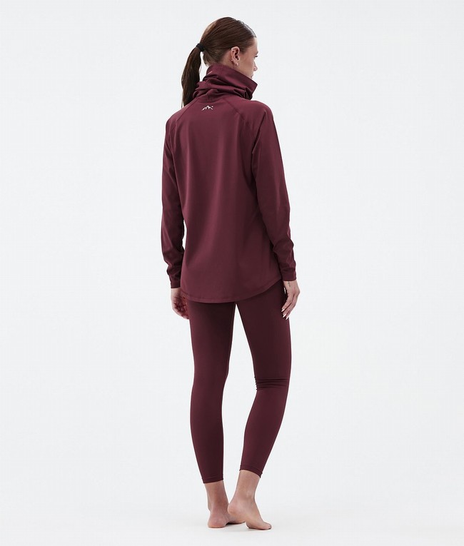 Women Dope Snuggle W Base Layer Burgundy | EHCFJKX-16