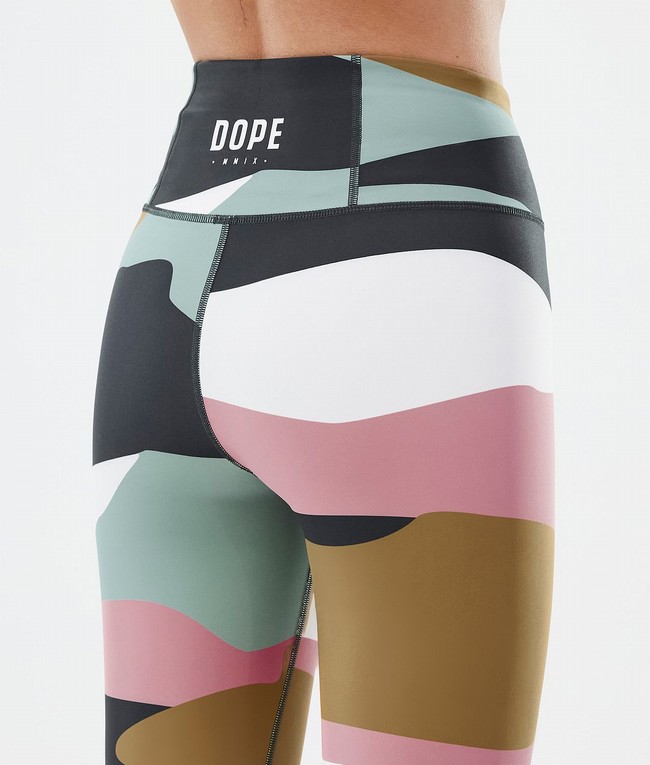 Women Dope Snuggle W Base Layer Gold / Pink | SHCDEWF-83