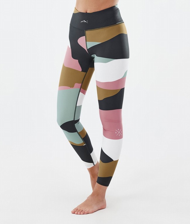 Women Dope Snuggle W Base Layer Gold / Pink | SHCDEWF-83