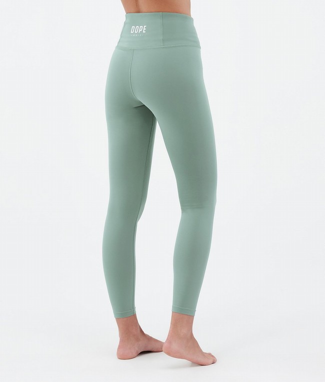 Women Dope Snuggle W Base Layer Green | XCEJZSF-87