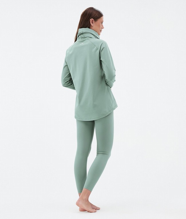 Women Dope Snuggle W Base Layer Green | XCEJZSF-87