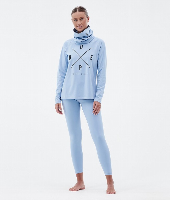 Women Dope Snuggle W Base Layer Light Blue | FEAGWIP-47