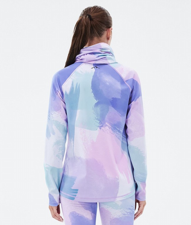 Women Dope Snuggle W Base Layer Pink / Blue | WUZSXJD-91