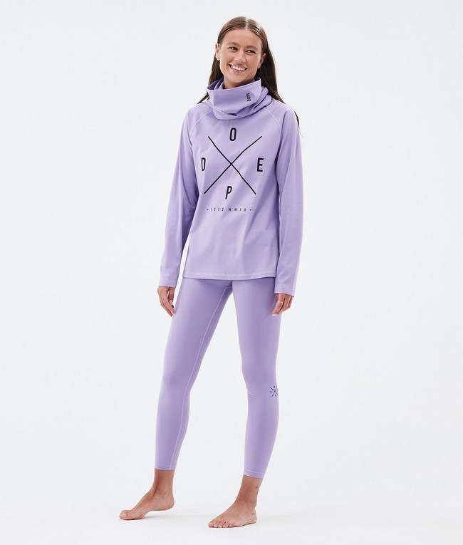 Women Dope Snuggle W Base Layer Purple | NQCHPGS-95