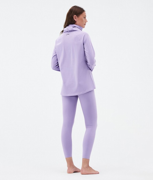 Women Dope Snuggle W Base Layer Purple | CSEHPLX-07