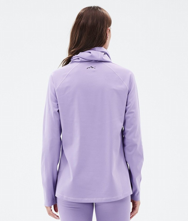 Women Dope Snuggle W Base Layer Purple | CSEHPLX-07