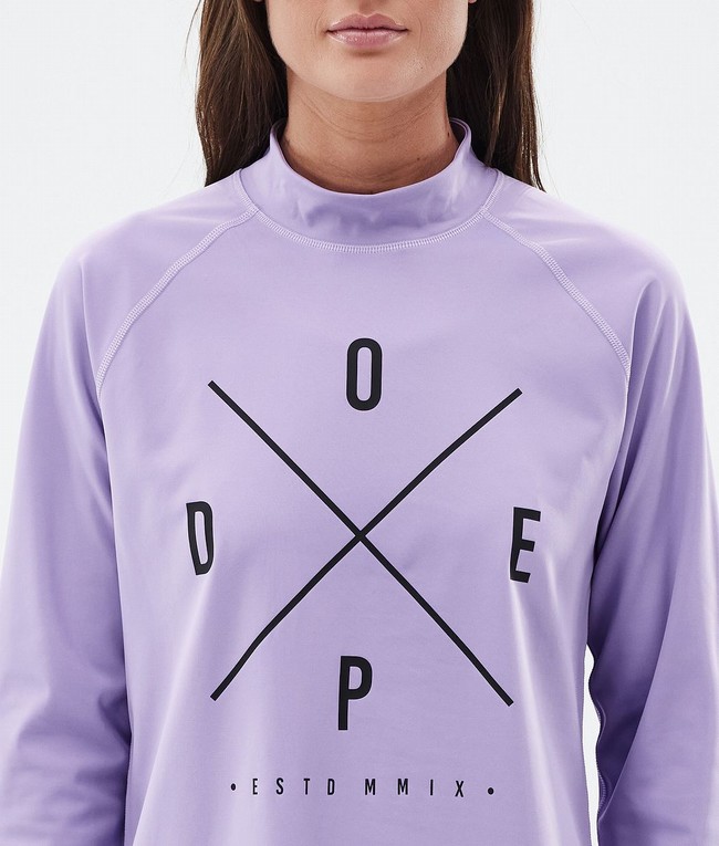 Women Dope Snuggle W Base Layer Purple | CSEHPLX-07