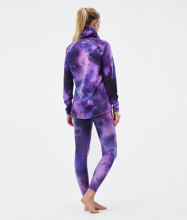 Women Dope Snuggle W Base Layer Purple | SUDLAYR-83