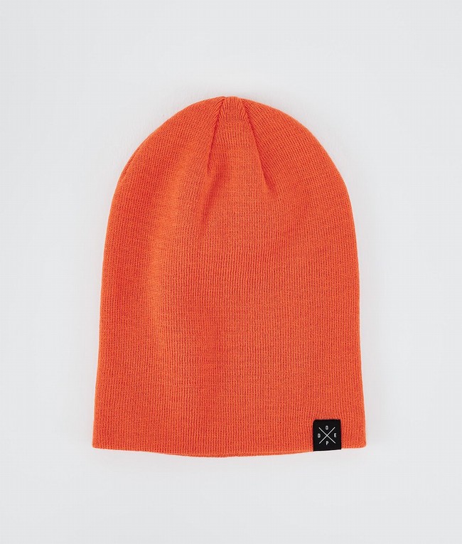 Women Dope Solitude 2022 Beanie Orange | TFRWMJX-07