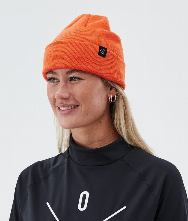 Women Dope Solitude 2022 Beanie Orange | TFRWMJX-07