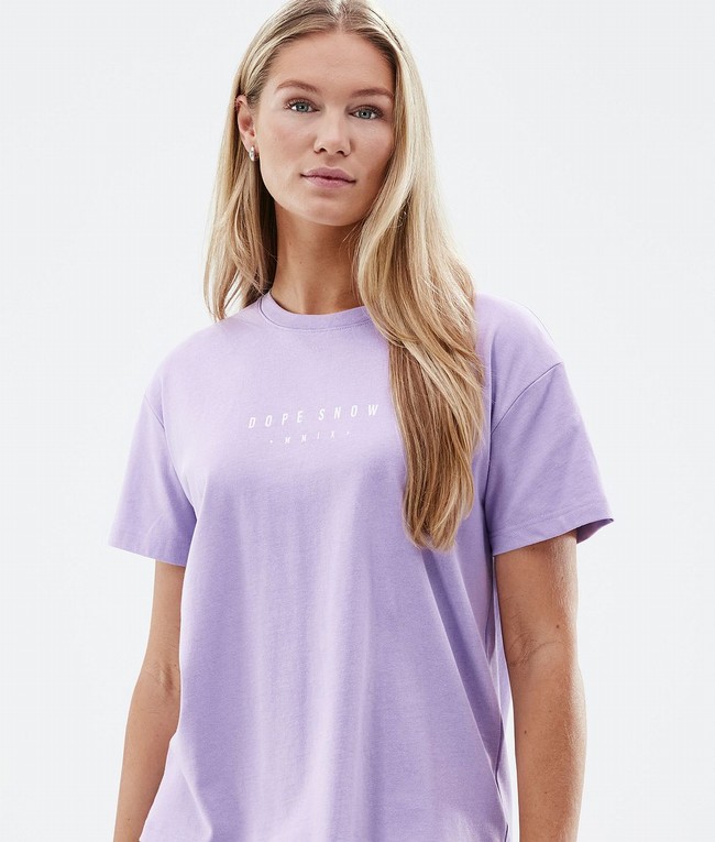 Women Dope Standard W 2022 T-shirts Purple | CGJFVME-87