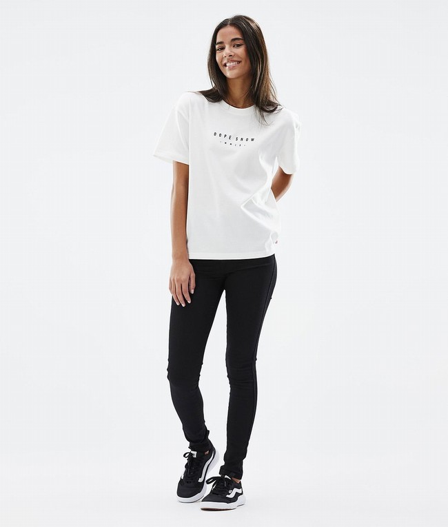 Women Dope Standard W 2022 T-shirts White | QOFHKMX-62