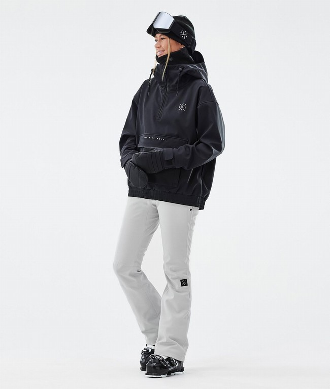 Women Dope Tigress W Ski Pants Light Grey | DJZTPUC-02