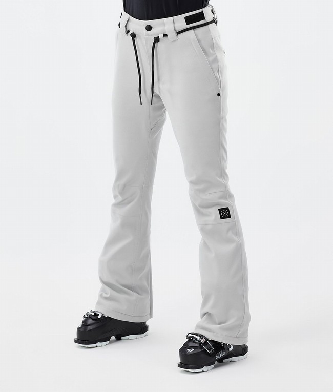 Women Dope Tigress W Ski Pants Light Grey | DJZTPUC-02