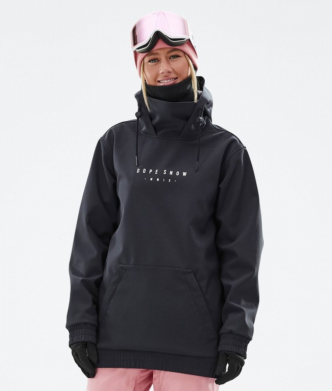 Women Dope Yeti W 2022 Ski Jackets Black | UNGLKPE-75