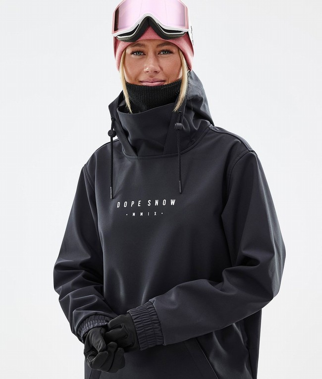 Women Dope Yeti W 2022 Ski Jackets Black | UNGLKPE-75