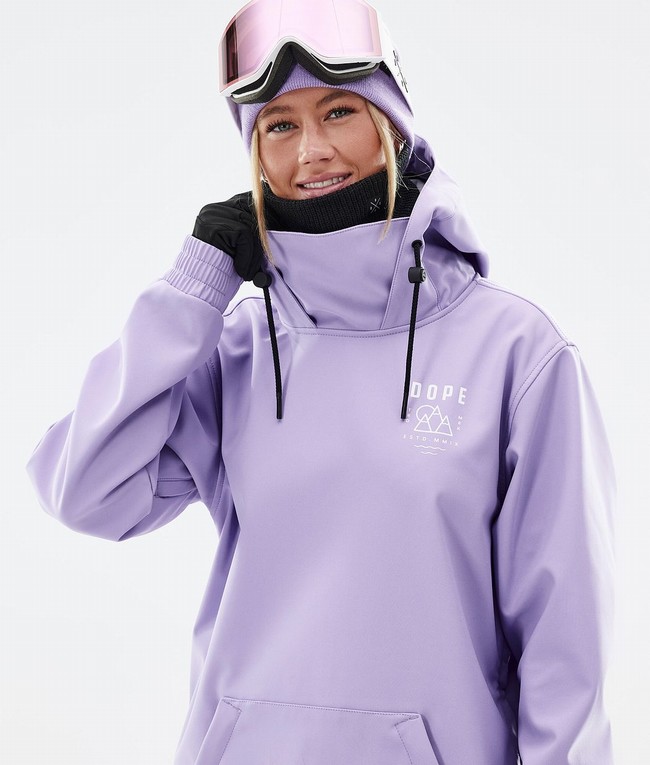 Women Dope Yeti W 2022 Ski Jackets Purple | FHVXURL-30