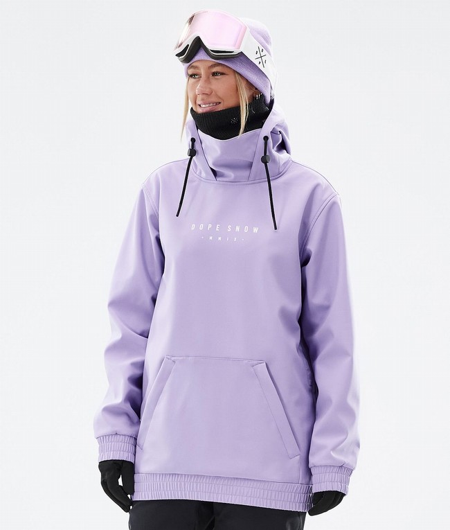 Women Dope Yeti W 2022 Snowboard Jackets Purple | GLIYJHS-39