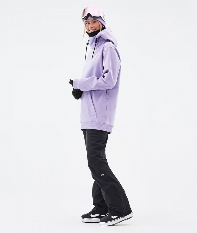 Women Dope Yeti W 2022 Snowboard Jackets Purple | ENTCIFW-60