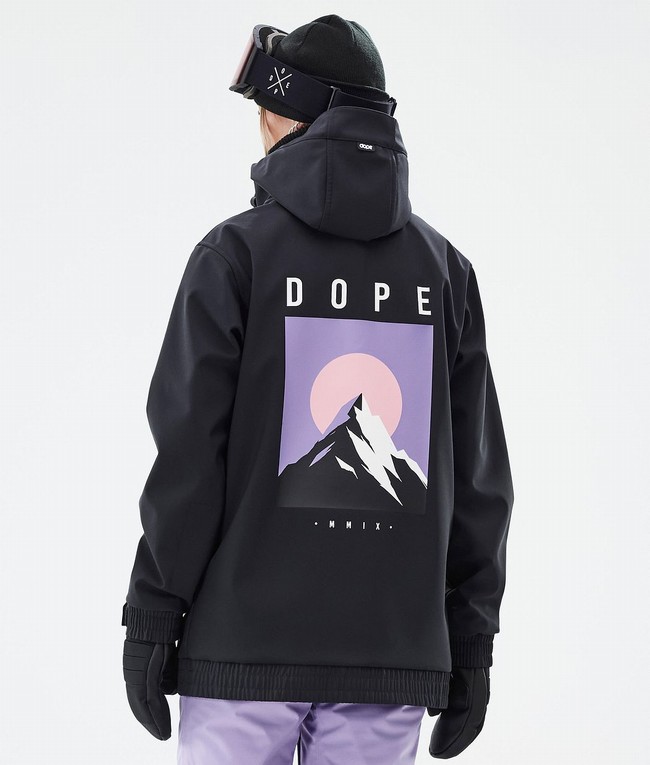 Women Dope Yeti W Ski Jackets Black | BYTHAEM-38