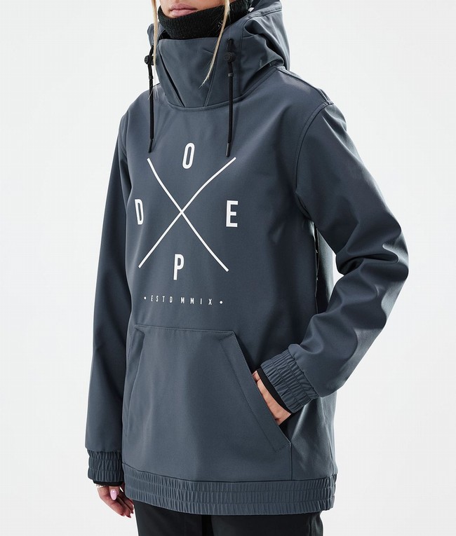 Women Dope Yeti W Ski Jackets Blue | MJYLOAS-85