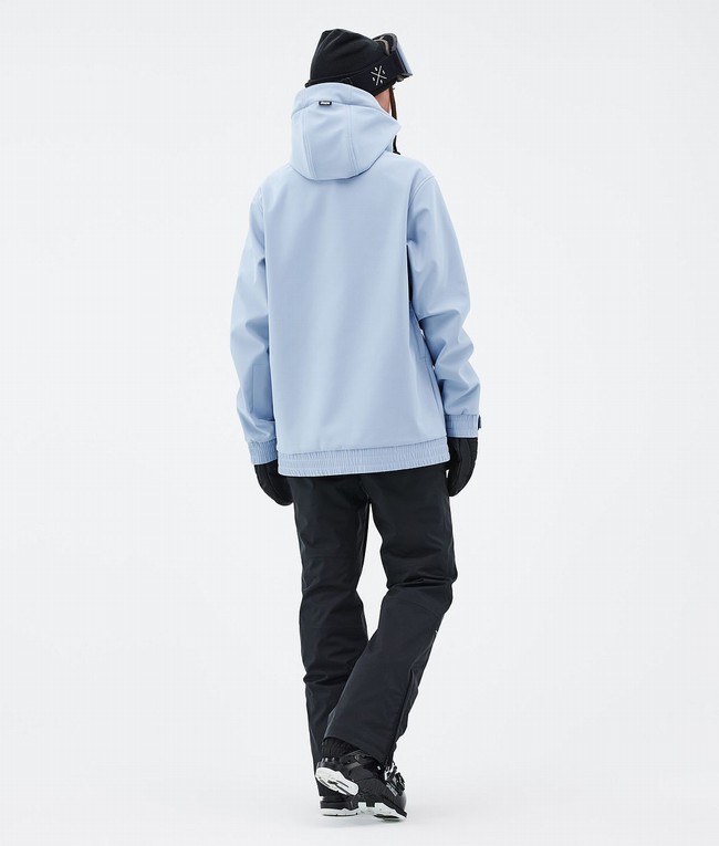 Women Dope Yeti W Ski Jackets Light Blue | FUEAHDI-37