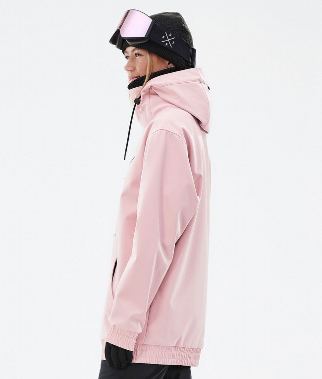 Women Dope Yeti W Ski Jackets Pink | BYMAPFJ-62